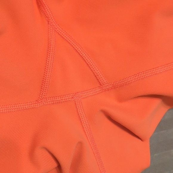 Lululemon Athletica Orange High-Waist Leggings - Picture 9 of 9